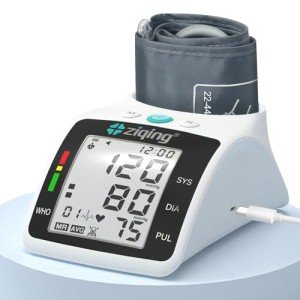 Automatic Upper Arm Blood Pressure Monitor with Memory