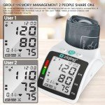 Automatic Upper Arm Blood Pressure Monitor with Memory