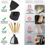 34PCS Silicone Kitchen Utensils Set with Holder