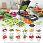 16-in-1 Vegetable Chopper and Mandoline Slicer