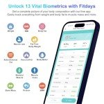 Healthkeep Smart Body Fat Scale with 13 Metrics