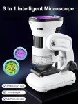 Kids Pocket Microscope with 1000X HD Screen