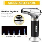 TBTeek Blow Torch with Adjustable Flame & Safety Lock