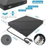 8-in-1 Portable Blu-ray and DVD Drive