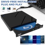 8-in-1 Portable Blu-ray and DVD Drive