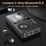 HIFI WALKER H2 Bluetooth MP3 Player, 64GB