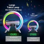 O Lamp Wireless Charger and Bluetooth Speaker Light