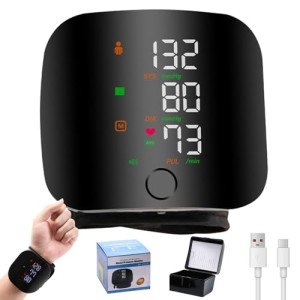 ADDLIVE Automatic Wrist Blood Pressure Monitor with LCD Display
