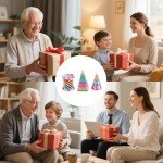 Spiral Cone Fidget Toy - 3D Optical Illusion Set
