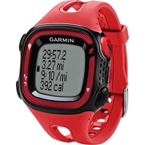 Garmin Forerunner 15 GPS Watch - Red/Black