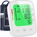 Home Blood Pressure Monitor with Large Cuff