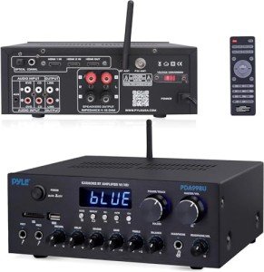 Pyle 300W Bluetooth Mini Hi-Fi Amplifier