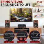 Pyle 300W Bluetooth Mini Hi-Fi Amplifier