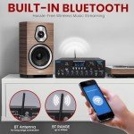 Pyle 300W Bluetooth Mini Hi-Fi Amplifier