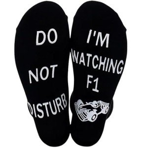 F1 Black Socks Set for Men – Fun Gadget Gift