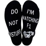 F1 Black Socks Set for Men – Fun Gadget Gift