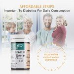 Blood Glucose Monitor Kit with Test Strips & Lancets