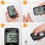 Blood Glucose Monitor Kit with Test Strips & Lancets