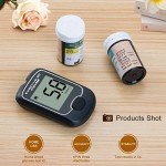 Blood Glucose Monitor Kit with Test Strips & Lancets