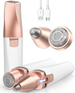2-in-1 Rechargeable Eyebrow & Facial Hair Trimmer