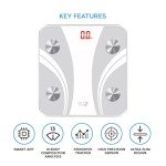 Fit Smart Bluetooth Bathroom Scale with App