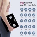 NUTRI FIT Smart Digital Bathroom Scale with Bluetooth