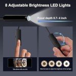 HD Flexible Endoscope Camera with LED Lights