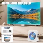 Gueray All Region DVD Player with Bluetooth and FM Radio