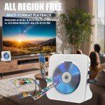 Gueray All Region DVD Player with Bluetooth and FM Radio