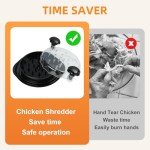 iHomara Easy Chicken Shredder with Ergonomic Handle