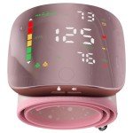 Wrist Blood Pressure Monitor with LED Touch Screen