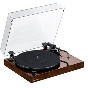 Fluance RT82 High Fidelity Vinyl Turntable - Walnut