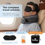 SnoozEasy™ Travel Pillow | Memory Foam Neck Support