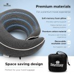SnoozEasy™ Travel Pillow | Memory Foam Neck Support