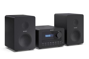 Sharp Tokyo Hi-Fi Micro System with Bluetooth - Black