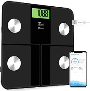 USB Rechargeable Bluetooth Body Fat Scale & Analyzer