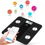 USB Rechargeable Bluetooth Body Fat Scale & Analyzer