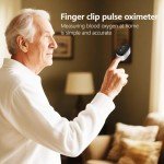 Portable Finger Oxygen Monitor with Fast Readings