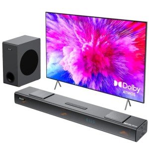Hiwill 3.1.2CH Dolby Atmos Sound Bar System