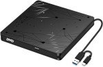 BEVA Portable Type-C USB External CD/DVD Drive