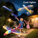 Doloowee Airplane Launcher with Foam Gliders