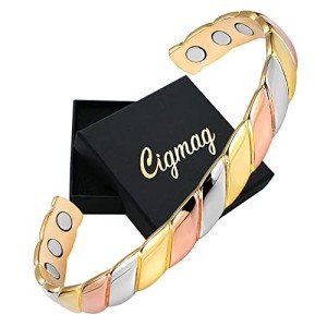 Cigmag Adjustable Copper Magnetic Bracelet for Women