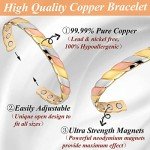 Cigmag Adjustable Copper Magnetic Bracelet for Women