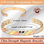 Cigmag Adjustable Copper Magnetic Bracelet for Women