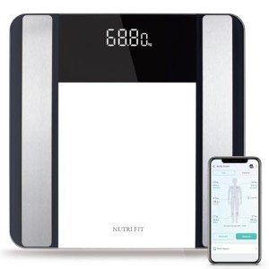 Nutri Fit Smart Body Fat Scale with LED Display