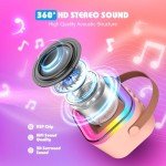 Dislocati Karaoke Machine with 2 Microphones for Kids
