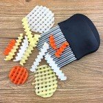 Stainless Steel Crinkle Cutter for Fries & Veggies