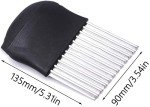 Stainless Steel Crinkle Cutter for Fries & Veggies