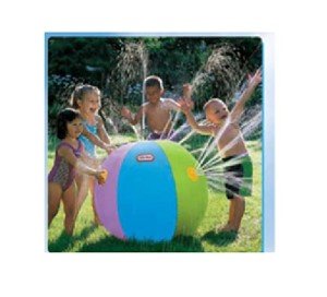 Inflatable Water Spray Ball for Beach Fun