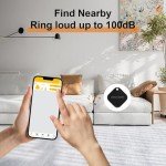 AMOROM Smart Key Finder Bluetooth Tracker - 4 Pack